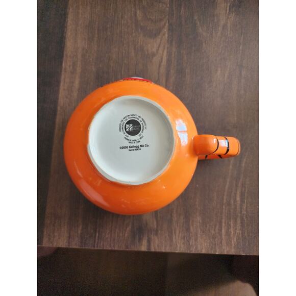 2005 Kellogg Tony the Tiger Orange Coffee Tea Cereal Soup Mug - Picture 5 of 6